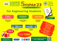 Srishta'23 Technical Symposium Poster